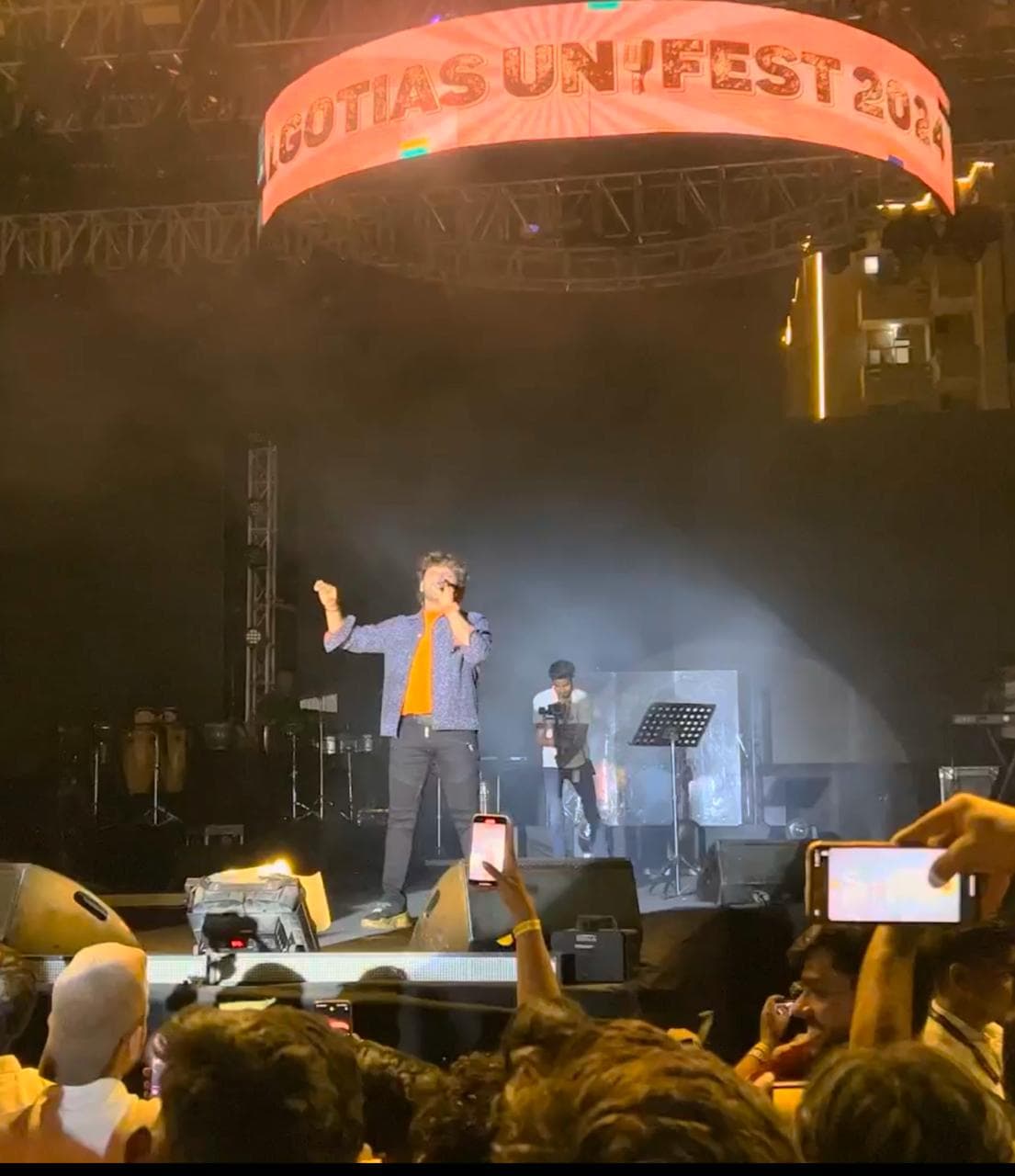 Galgotias Unifest — main stage on show night