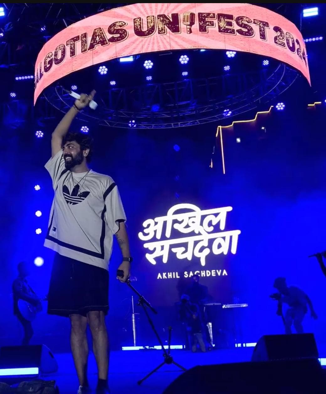 Akhil Sachdeva live at Galgotias Unifest '24