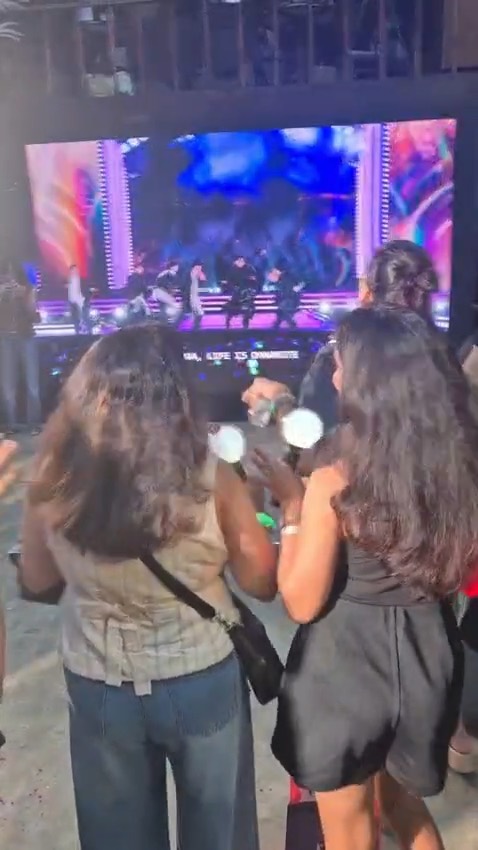 BTS Comeback — The stage, on the big screen